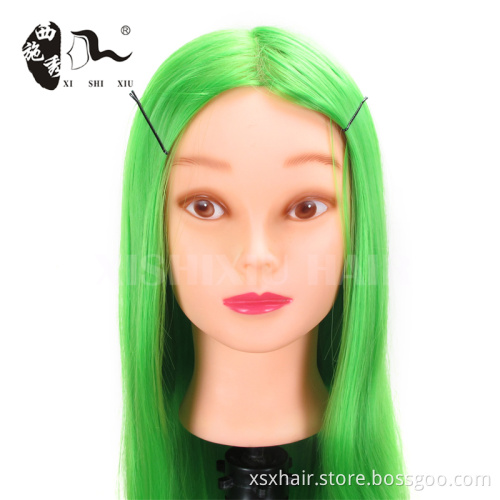 2016 hot sale high quality hairdressing female training heads mannequin with hair